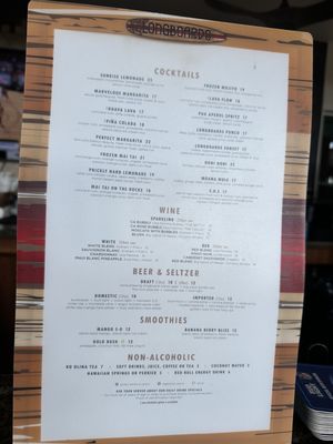 Menu photo 8 Longboards Kapolei, HI