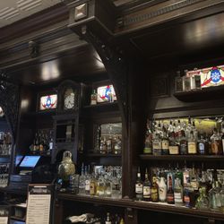 Spencer’s Pub - Behind the bar
