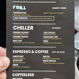 Menu Menu