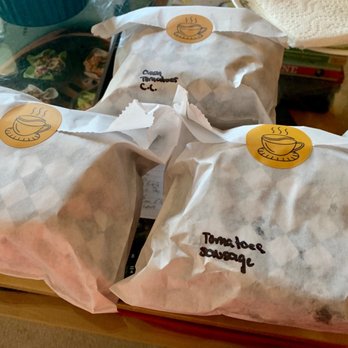 Gold Bean Cafe - Nicely wrapped. Nicely labeled. They follow instructions to a T. - Cafes Near Me - Berkeley, California