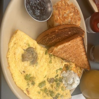 Snooze, an A.M. Eatery - Jalapeno Cheddar Omelet* - Breakfast & Brunch Near Me - Dunwoody, Georgia Snooze, an A.M. Eatery - Jalapeno Cheddar Omelet* - Breakfast & Brunch Near Me - Dunwoody, Georgia