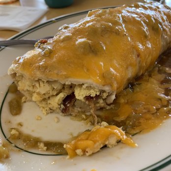 Garcia's Kitchen - Green chili bacon breakfast burrito a la carte - New Mexican Cuisine Near Me - Albuquerque, New Mexico