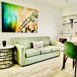 St Pete Beach Suites - Comfy couch OuiOui.