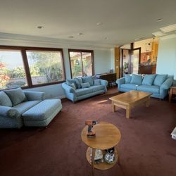 Capistrano Upholstery - Mixed textures and keep the color!