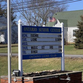 Ontario Senior Center - Marquee and events - Senior Centers Near Me - Ontario, Ohio