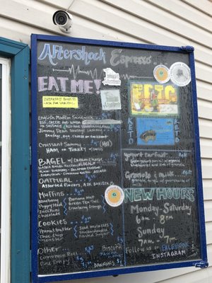 Menu photo 4 Aftershock Espresso Anchorage, AK