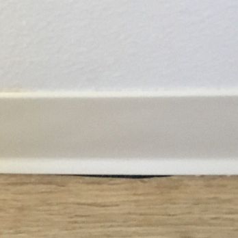 Brad Man Handy - Hole in floor not covered by baseboard. This was where my previous water damage and mold was, so it's important to cover the hole.. - Handyman Near Me - Long Beach, California