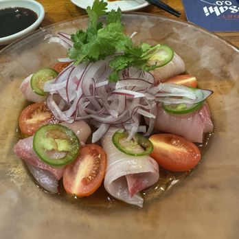 Bozu Japanese Restaurant - Hamachi carpaccio - Sushi Bars Near Me - Honolulu, Hawaii Bozu Japanese Restaurant - Hamachi carpaccio - Sushi Bars Near Me - Honolulu, Hawaii