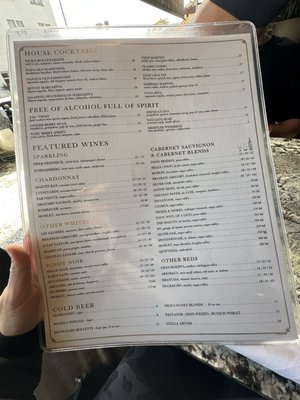 Menu photo 2 Nick's Laguna Beach Laguna Beach, CA Menu photo 2 Nick's Laguna Beach Laguna Beach, CA