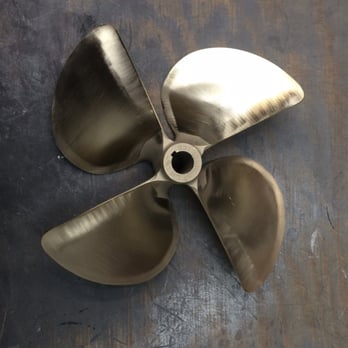 Precision Propeller Works - After repair.  Like new condition! - Boating Near Me - Brainerd, Minnesota