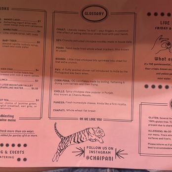 Chai Pani - Menu - Indian Near Me - Asheville, North Carolina Chai Pani - Menu - Indian Near Me - Asheville, North Carolina