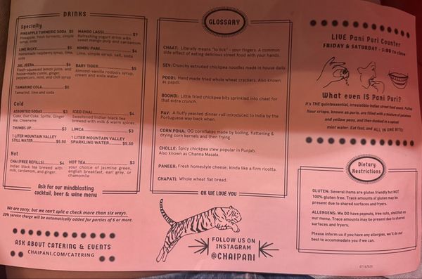 Menu photo 7 Chai Pani Asheville, NC Menu photo 7 Chai Pani Asheville, NC