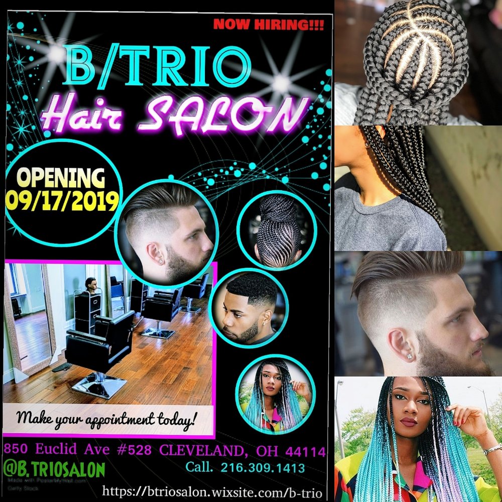 B/TRIO ‘’BRAIDSBEARDSBROWS’‘ 16 Photos 850 Euclid Ave, Cleveland, Ohio Hair Extensions