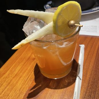 Founding Farmers DC - Seasonal cocktail with pear - American Near Me - Washington, DC, District of Columbia