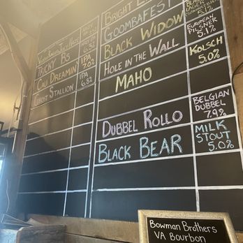 Quattro Goomba's Winery - Brewery menu - Wineries Near Me - Aldie, Virginia