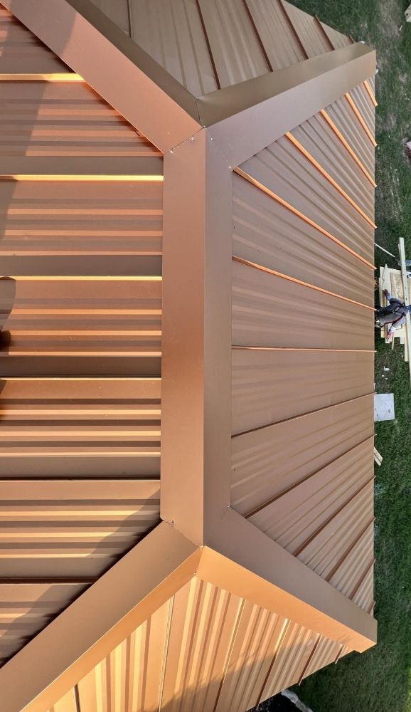 Slide of Velazquez metal roofing