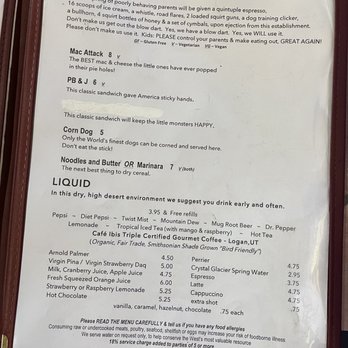 Rocking V Cafe - menu - New American Near Me - Kanab, Utah