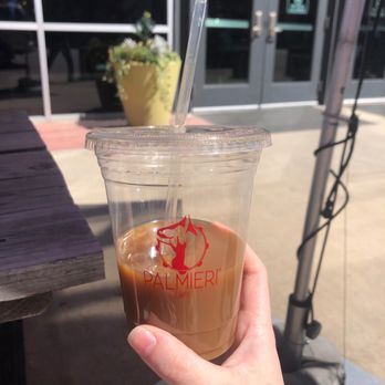 Palmieri Cafe - Iced coffee with whole milk - Coffee & Tea Near Me - Dallas, Texas