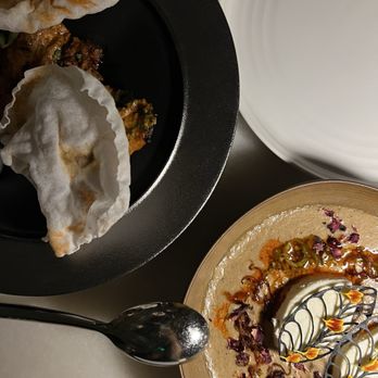 Musaafer - Paneer Rizala and Chipotle Chicken Tikka (4 pcs) - Indian Near Me - Houston, Texas Musaafer - Paneer Rizala and Chipotle Chicken Tikka (4 pcs) - Indian Near Me - Houston, Texas