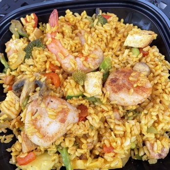 Bashful Banana Bakery & Cafe - Very bland paella - Bakeries Near Me - Ocean City, New Jersey