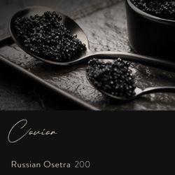 Gatsby's Prime Steakhouse - Caviar Menu