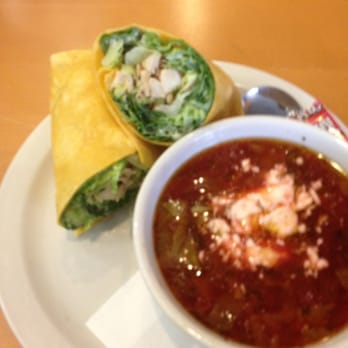 Fresh & Sweet - Caesar wrap and Borcht... Yummy!! - Cafes Near Me - Regina, Saskatchewan