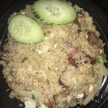 President Thai - BBQ Pork Fried Rice - Thai Near Me - Pasadena, California