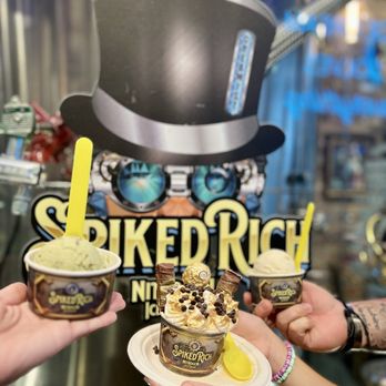 Spiked Rich Nitrogen Ice Cream - Ice Cream & Frozen Yogurt Near Me - Davie, Florida Spiked Rich Nitrogen Ice Cream - Ice Cream & Frozen Yogurt Near Me - Davie, Florida