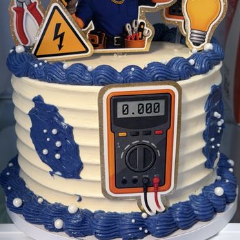 Dom's Bakery - Electrician Cake - Custom Cakes Near Me