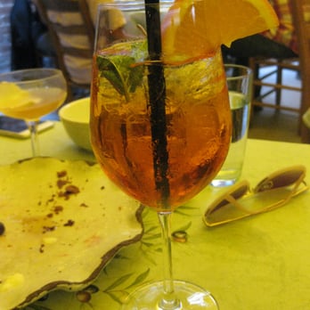 Palma - Brunch cocktail: Aperol Spritz ($10). Has a hint of orange and bitterness but was watered down. - Italian Near Me - New York, New York Palma - Brunch cocktail: Aperol Spritz ($10). Has a hint of orange and bitterness but was watered down. - Italian Near Me - New York, New York