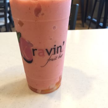 Kravin' Fruit Bar - Orange pleasure smoothie with jelly - Juice Bars & Smoothies Near Me - Houston, Texas