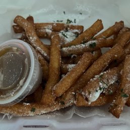 Funnel cake fries Funnel cake fries