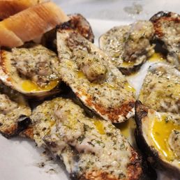 Char-grilled Oysters