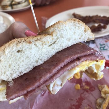 Dandee Donut Factory - NJ Pork Roll sandwich - Donuts Near Me - Margate, Florida