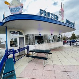 Exterior outside entrance of Original Frozen Custard - Lafayette, Indiana Exterior outside entrance of Original Frozen Custard - Lafayette, Indiana