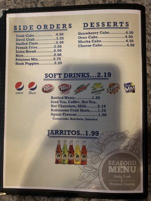 Menu photo 2 Don Camaron Seafood Restaurant Roanoke, VA Menu photo 2 Don Camaron Seafood Restaurant Roanoke, VA