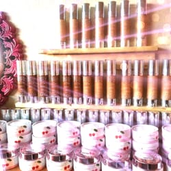 Blossom Waxing & Beauty Bar - Come check out the beauty bar full of fruit pigmented cosmetics.