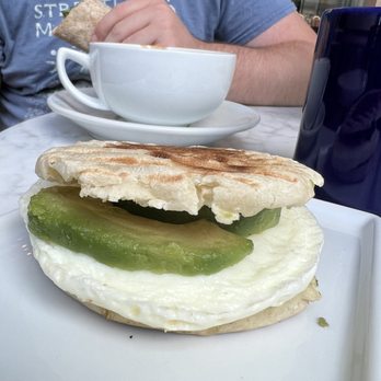 The James Cafe - Avocado and pesto egg sandwich - Coffee & Tea Near Me - Pittsburgh, Pennsylvania