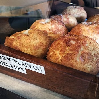 Kakaako Cafe - "Cinnamon Sugar" Bagel Puffs ... totally getting one of these next time! - Coffee & Tea Near Me - Honolulu, Hawaii