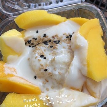 Thai Village - Fresh Mango Sticky Rice - Thai Near Me - Princeton, New Jersey Thai Village - Fresh Mango Sticky Rice - Thai Near Me - Princeton, New Jersey