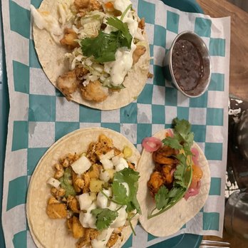 The Painted Burro - Swordfish Al Pastor Taco, Crispy "Baja Style" Fish Taco, Gulf Shrimp "Diablo" Taco - Mexican Near Me - Somerville, Massachusetts The Painted Burro - Swordfish Al Pastor Taco, Crispy "Baja Style" Fish Taco, Gulf Shrimp "Diablo" Taco - Mexican Near Me - Somerville, Massachusetts