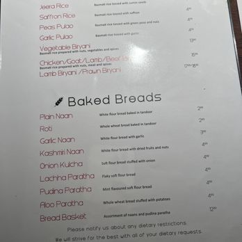 Bukhara Grill - Menu - Indian Near Me - Toronto, Ontario