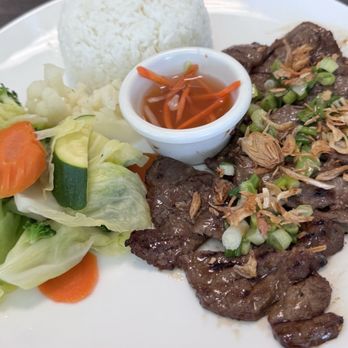 Pho Sam - #51 grilled beef over rice with vegetables - Vietnamese Near Me - San Ramon, California Pho Sam - #51 grilled beef over rice with vegetables - Vietnamese Near Me - San Ramon, California