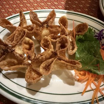 Pearl of Siam - Crab Cheese Wontons (6 Pieces) - Thai Near Me - Aurora, Colorado Pearl of Siam - Crab Cheese Wontons (6 Pieces) - Thai Near Me - Aurora, Colorado
