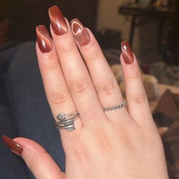 Epic Nail Bar - Corinth - cat eye manicure color 14 - Nail Salons Near Me - Corinth, Texas