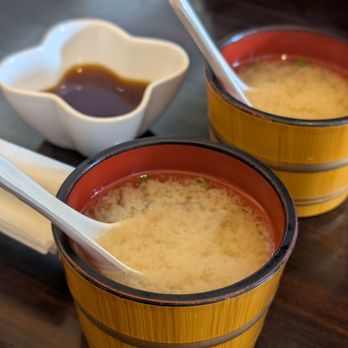 Ora Sushi - Miso served in these cute bowls - Japanese Near Me - Richmond, British Columbia Ora Sushi - Miso served in these cute bowls - Japanese Near Me - Richmond, British Columbia