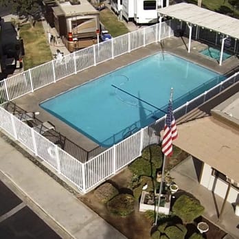 A Country Rv Park - Aerial view of the pool. Taken using a DJI Quadcopter with GoPro camera. - Campgrounds Near Me - Bakersfield, California A Country Rv Park - Aerial view of the pool. Taken using a DJI Quadcopter with GoPro camera. - Campgrounds Near Me - Bakersfield, California
