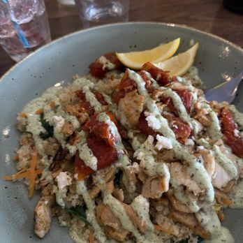 First Watch - Pesto Chicken Quinoa Bowl - Breakfast & Brunch Near Me - Orlando, Florida First Watch - Pesto Chicken Quinoa Bowl - Breakfast & Brunch Near Me - Orlando, Florida