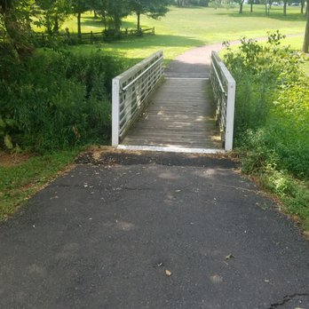 Banbury/Mopac Trail - One part of the smaller bridge. - Hiking Near Me - Souderton, Pennsylvania Banbury/Mopac Trail - One part of the smaller bridge. - Hiking Near Me - Souderton, Pennsylvania