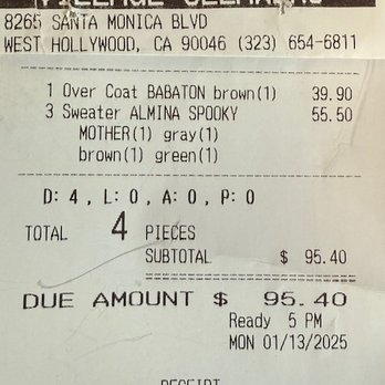 Village Cleaners - Dry Cleaning Near Me - West Hollywood, California Village Cleaners - Dry Cleaning Near Me - West Hollywood, California